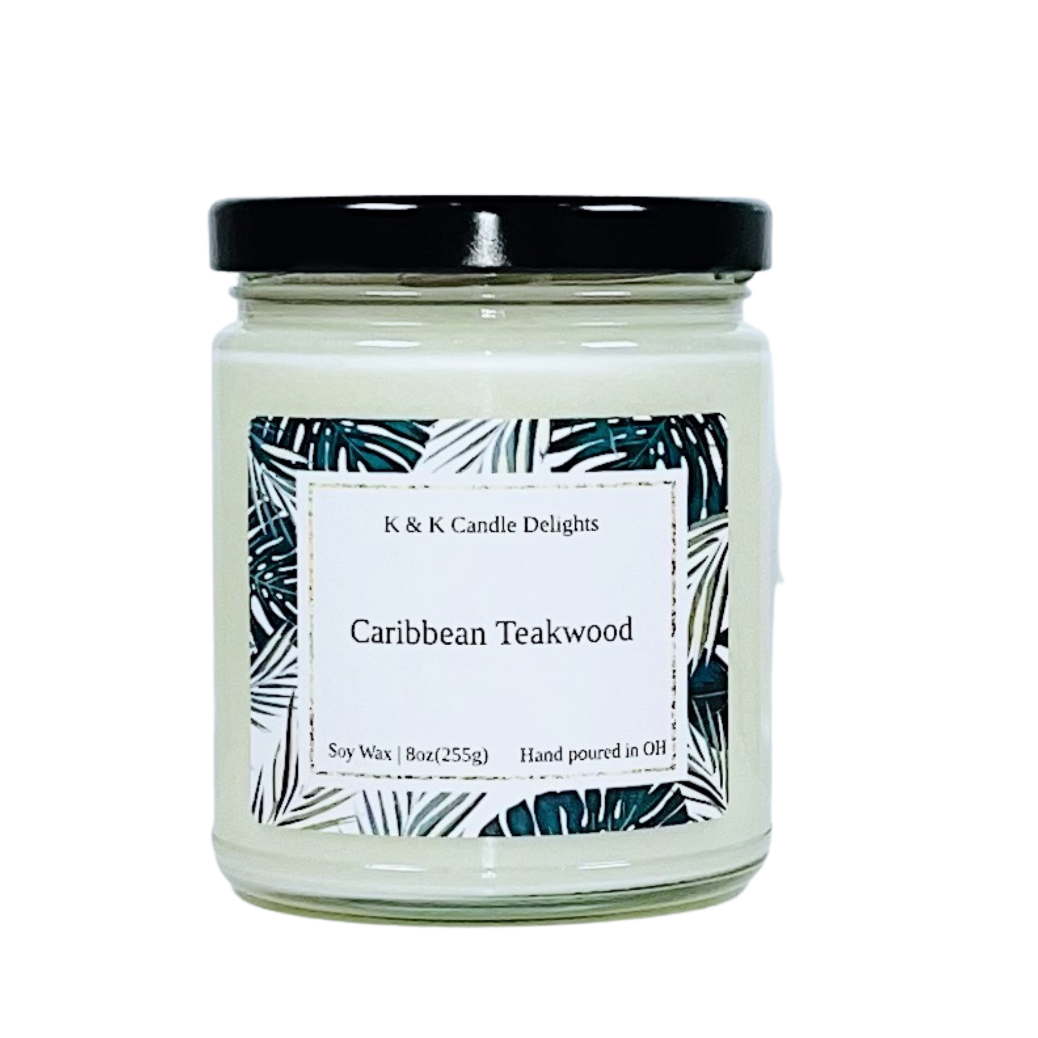 CARIBBEAN TEAKWOOD SANDALWOOD CANDLE